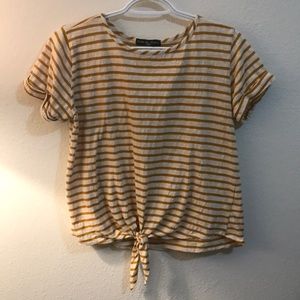 Tie short sleeve t-shirt